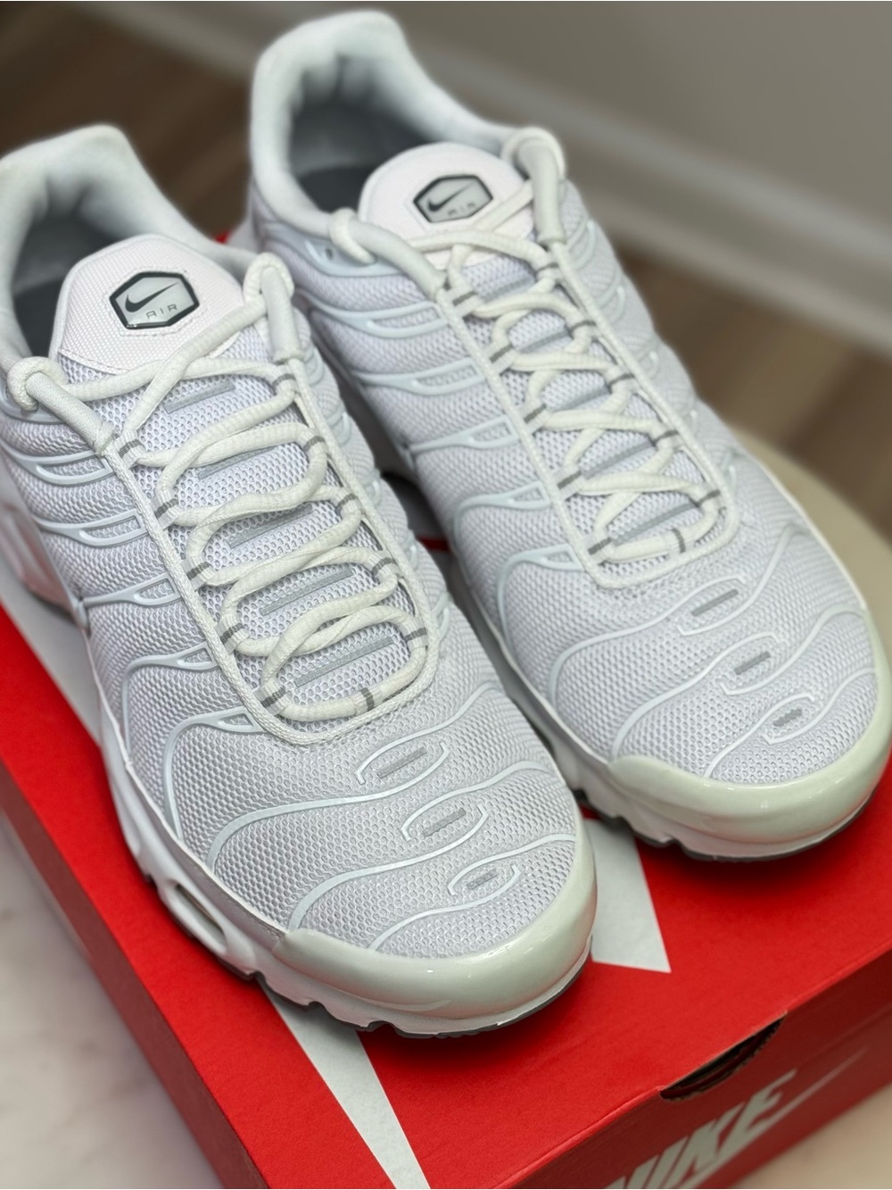 Nike White Men’s Mesh Sneakers